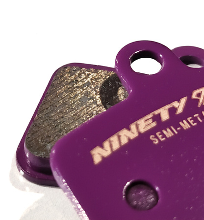 Semi-metallic brake pads