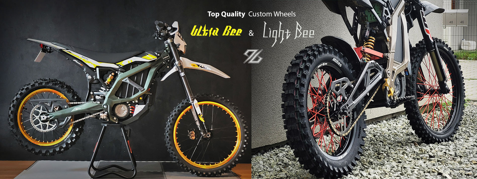 96 Power Parts, the ultimate Sur-Ron Light Bee tuning parts store