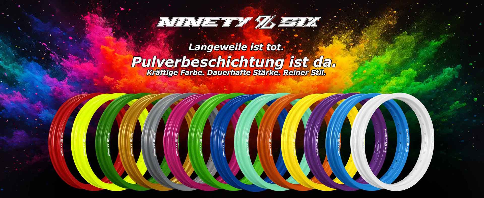 Pulverbeschichtung für Felgen – Farben nach Wahl | 96 Power Parts