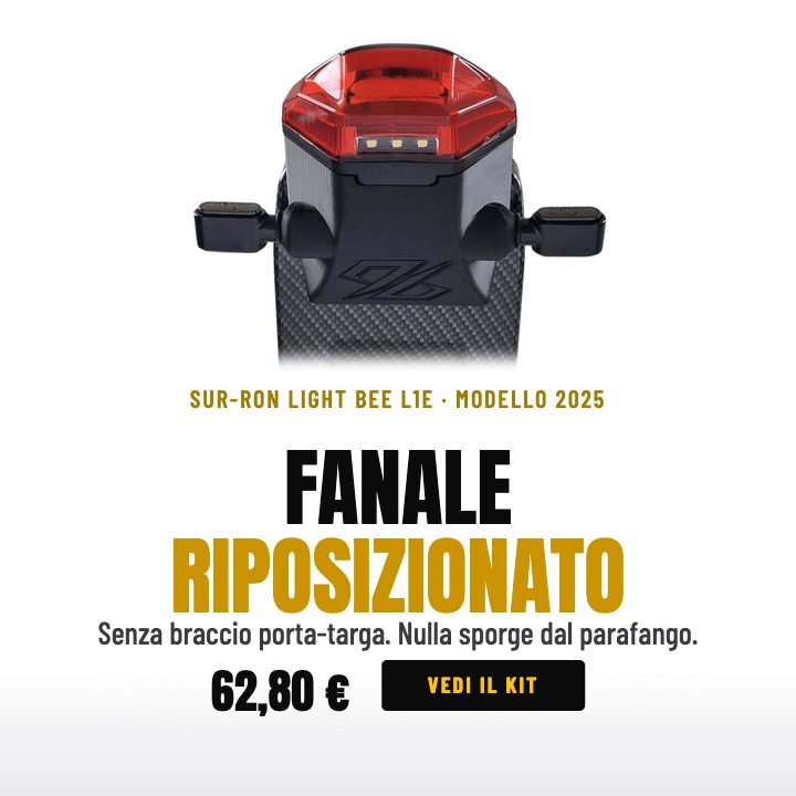 Fanale riposizionato per Sur-Ron Light Bee L1E modello 2025, 96 Power Parts
