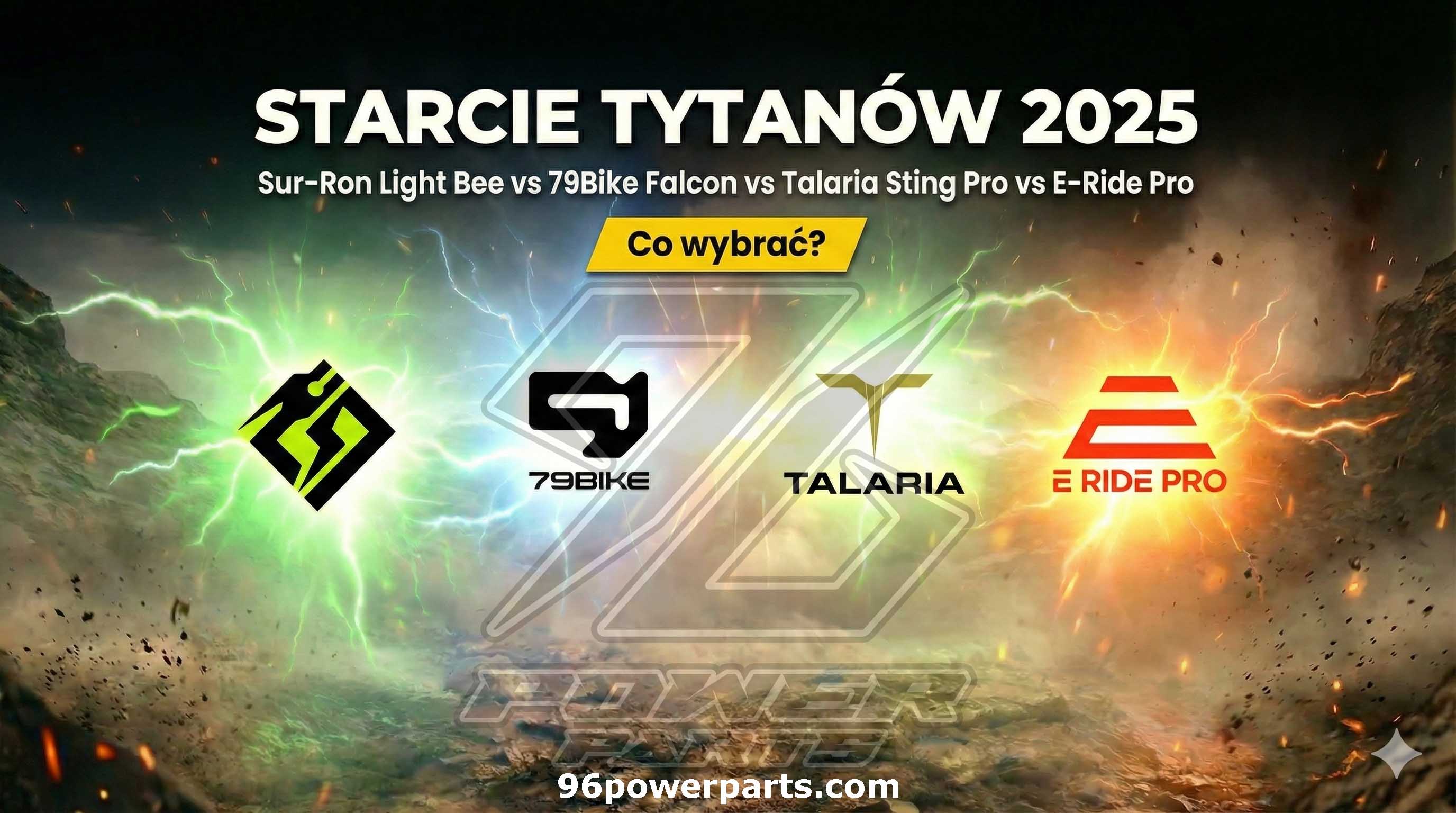 Kampf der Titanen 2025: Sur-Ron Light Bee vs. 79Bike Falcon vs. Talaria Sting Pro vs. E-Ride Pro. Was soll man wählen?