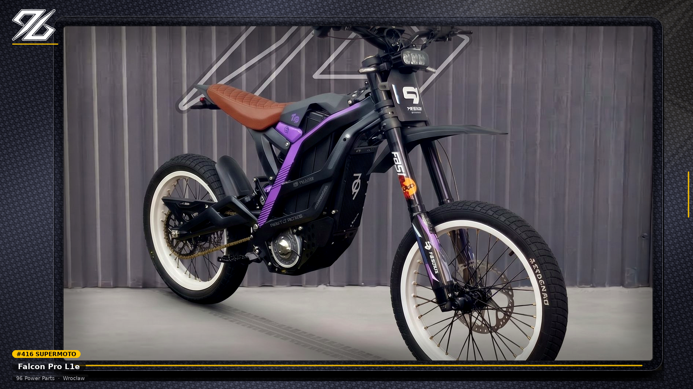 Falcon Pro SUPERMOTO Edition — L1e par 96 Power Parts
