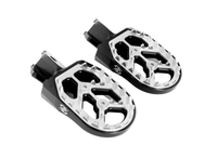 96 v2 CNC-Aluminium-Fußrasten, schwarz. Sur-Ron Light Bee/Talaria Sting/Segway X260