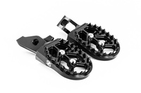 96 CNC-Aluminium-Fußrasten, schwarz. Talaria Sting Pro, MX5