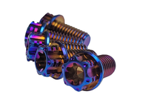 Set of titanium rear sprocket bolts for Sur-ron Light Bee