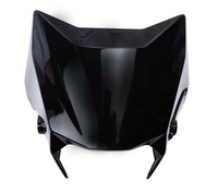 Gloss Black Headlight Cover for Surron Ultra Bee