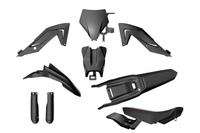 Kit Plastique Complet (7 pcs) avec Selle Allongée – Talaria Sting MX4 / MX5, couleur noire