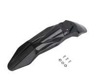 Garde-boue avant, imitation carbone. Talaria STING, ERide Pro, Sur-Ron Light Bee