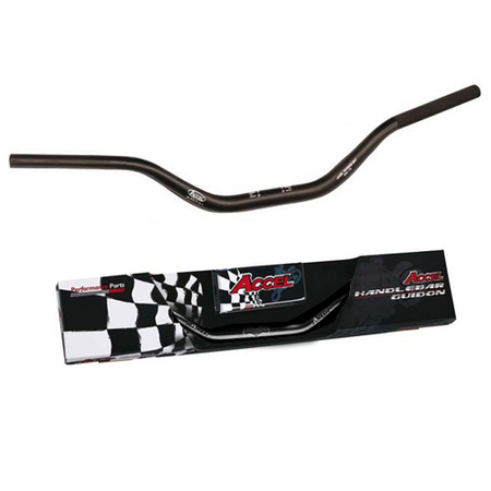 Kierownica Accel Taper MX 28,6 mm, czarna — szer. 790 mm, wys. 101 mm | Sur-Ron Ultra Bee, Light Bee, Talaria, Segway X260