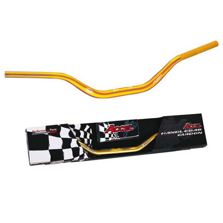 Accel Taper MX high handlebar, gold, (WIDTH 808MM, HEIGHT 95 MM) fits Sur-Ron Ultra Bee