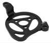 96 Open engine drive belt cover, CNC, black. Sur-Ron Light Bee/Segway X260