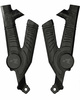Protectores de chasis Bi-Material Super Grip, Talaria Sting MX4 / MX5, negro