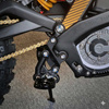 Kit de descenso de estriberas para 79Bike Falcon Pro / GT (-25 mm, aluminio 6061), negro
