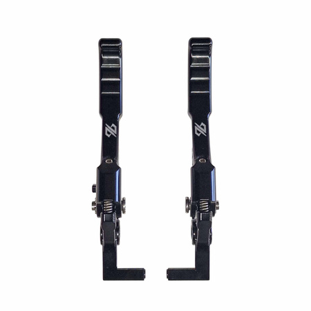 1-Finger Brake Lever with regulation, 2 pcs, black.  Sur-Ron Ultra Bee