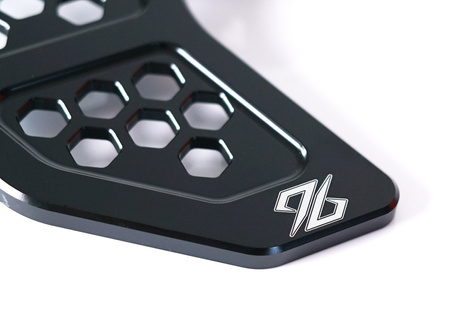 Tapa del disco de freno trasero negro, CNC. Sur-Ron Ultra Bee