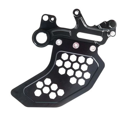 Tapa del disco de freno trasero negro, CNC. Sur-Ron Ultra Bee