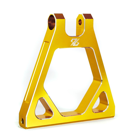 Wzmocniony trójkąt zawieszenia tylnego 96, aluminium CNC, złoty. Sur-Ron Light Bee/Segway X260