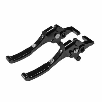 1-Finger Brake Lever with regulation, 2 pcs, black.  Sur-Ron Ultra Bee