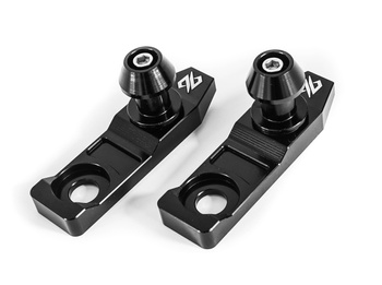 96 Chain tensioner element with sliders for SUR-RON Light Bee, set 2 pcs, CNC, black