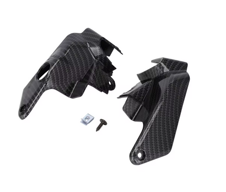 Abdeckung Batteriedeckelschloss, Carbon-Look — Sur-Ron Light Bee / Segway X260