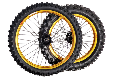 Zakázková sada kol OFF-ROAD EXCEL 18″/21″ — Sur-Ron Ultra Bee