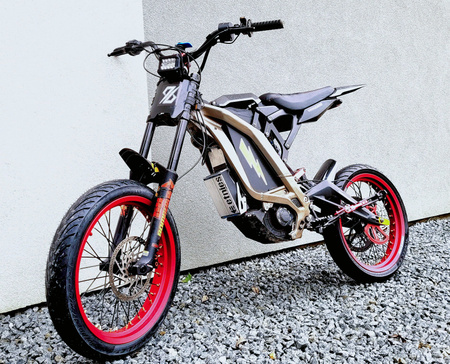 Supermoto Radsatz 17 Zoll — Felgen komplett, Sur-Ron LBX / L1e, Talaria Sting MX3/MX4, 79Bike Falcon Pro, E-Ride Pro SS 2.0