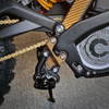 Kit de descenso de estriberas para 79Bike Falcon Pro / GT (-25 mm, aluminio 6061), marrón