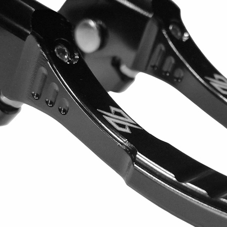 1-Finger Brake Lever with regulation, 2 pcs, black.  Sur-Ron Ultra Bee