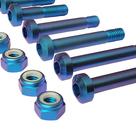 Kit de vis de suspension titane haute précision — Sur-Ron Light Bee | tolérance sans jeu, titane