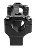 96 CNC verbundene verstärkte Lenkerklemmung, Aluminium 7050, schwarz — Sur-Ron Ultra Bee, für Lenker 28,6 mm