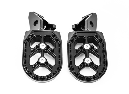 96 Repose-pieds en aluminium CNC, noir. Sur-Ron Ultra Bee