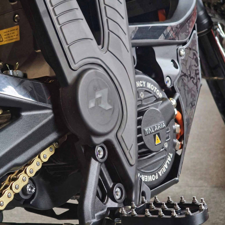 Rahmenschützer Bi-Material Super Grip – Talaria Sting MX4 / MX5, graue Farbe