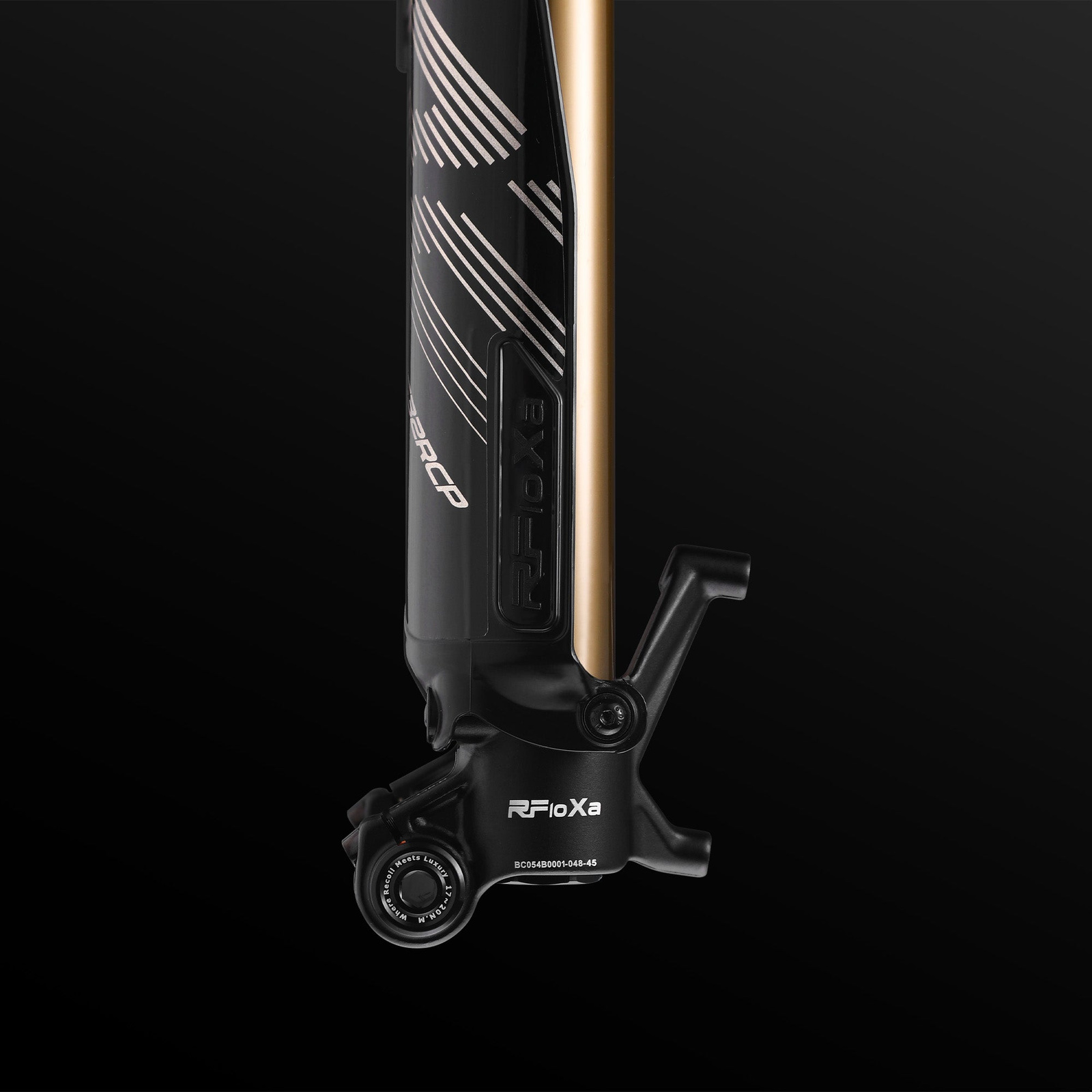 RFLOXA Hawk32 Gabel — unteres Gleitrohr und Bremssattelaufnahme