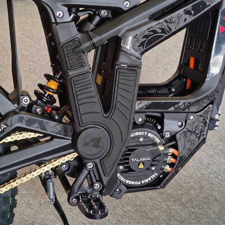 Protections de Cadre Bi-Matière Super Grip – Talaria Sting MX4 / MX5, couleur noire