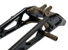 Basculante reforzado y extendido 96 Power Parts para Sur-Ron LBX / L1e, negro y marrón