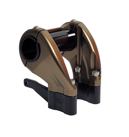 Soporte de manillar elevado 96 Direct Mount, marrón. Sur-Ron Light Bee / Talaria Sting / Segway X260 / E-Ride Pro