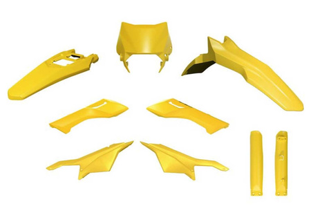 RaceTech Factory Kit plastics, geel, voor Sur-Ron Ultra Bee