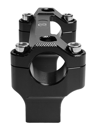 Spojené zesílené upnutí řídítek 96 CNC, hliník 7050, černé — Sur-Ron Ultra Bee, pro řídítka 28,6 mm