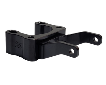 Direct Mount Stem Riser. 25 mm. With integrated lamp holder, black. Sur-Ron Light Bee/Talaria Sting/Segway X260