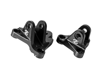 96 CNC reinforced footpeg mount, 7075 aluminium, black — Sur-Ron Ultra Bee