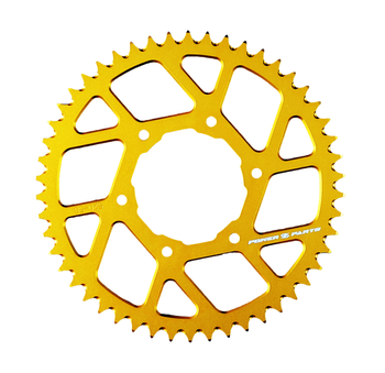 Aluminium 96 Sprocket, gold, 50T. Sur-Ron Ultra Bee