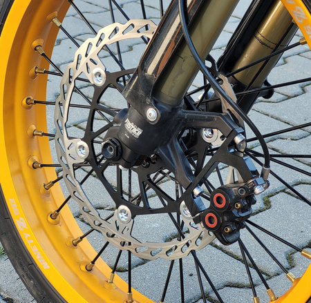 Adaptador de pinza de freno delantero, para disco de 250 mm, Surron X, Talaria Sting, Eride Pro SS