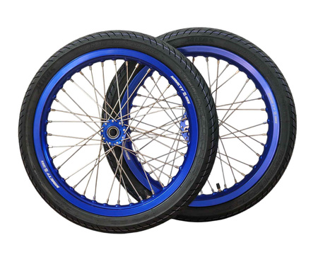 Zakázková sada kol SUPERMOTO SuperLight 16″ — Sur-Ron LBX / L1e, Talaria Sting MX3/MX4, 79Bike Falcon PRO, E-Ride Pro SS 2.0