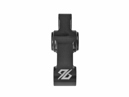 Biellette de suspension arrière renforcée 96 CNC, aluminium 7075, noir — Sur-Ron Ultra Bee