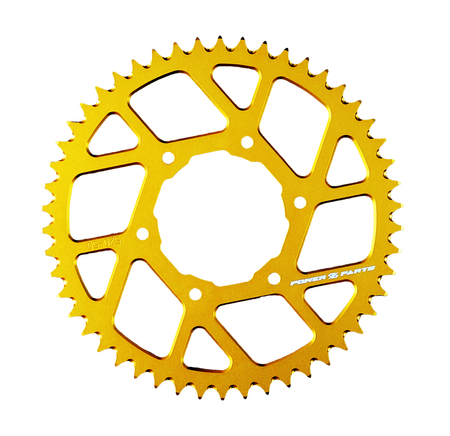 Aluminium 96 Sprocket, gold, 50T. Sur-Ron Ultra Bee