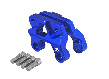 Kit de rabaissement de repose-pieds 96 CNC −25 mm, bleu – Sur-Ron Light Bee L1E / X / LBX, Segway X260