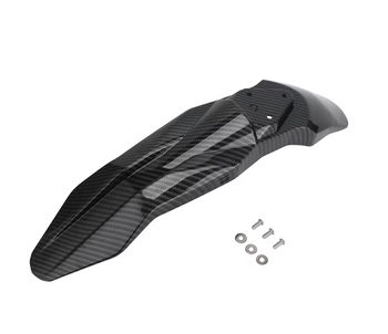 Front fender, imitation carbon, Talaria STING, ERide Pro, Sur-Ron Light Bee