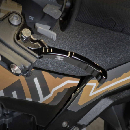 1-Finger Brake Lever with regulation, 2 pcs, black.  Sur-Ron Ultra Bee