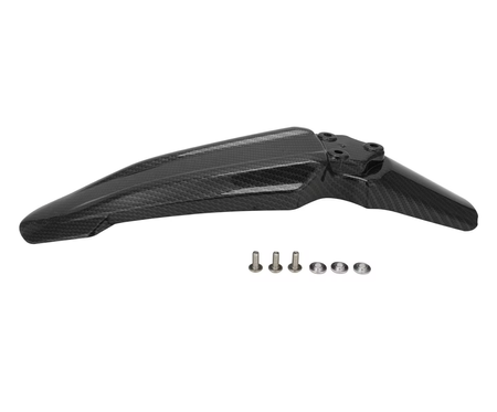 96 Front fender — carbon look, Sur-Ron Light Bee | mounting bolts included
