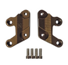 Peg Lowering Kit (Peg Drop), CNC, brown. Sur-Ron Light Bee/